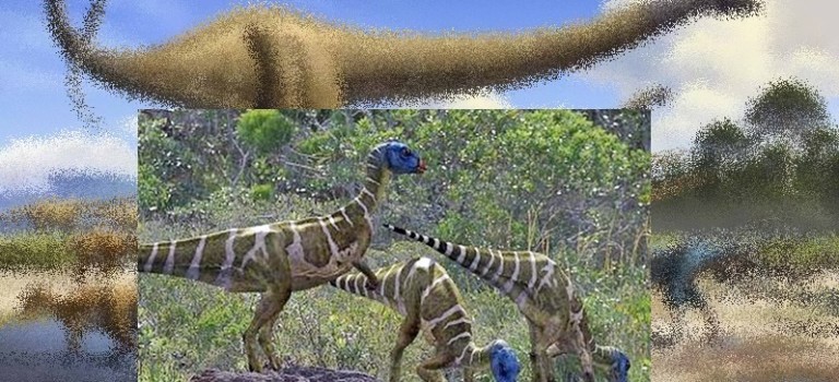 Dos huesos de dinosaurio en dos sitios diferentes han sido encontrados