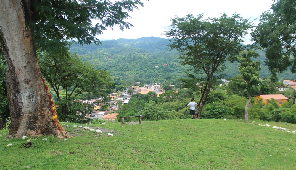 Desde el mirador se logra una linda vista de la ciudad