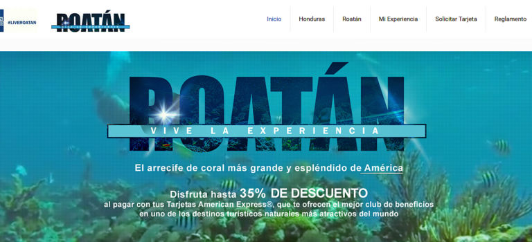 Roatán es escogida como destino mundial por American Express